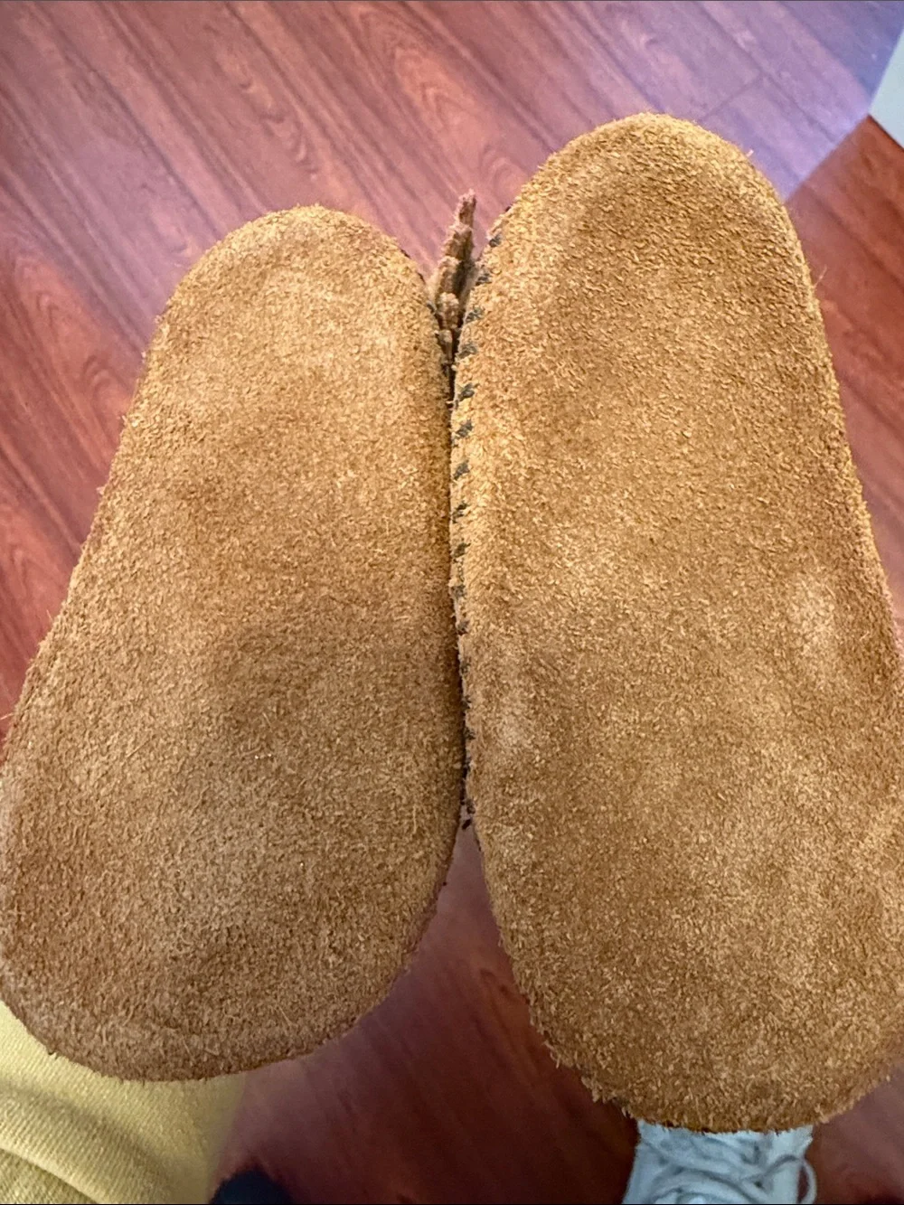 Minnetonka Kids Brown Suede Fringe Moccasin Boots